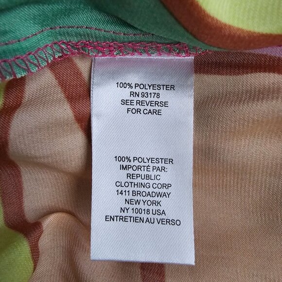 C&C California Multicolor Floral Tropical Wide-Leg Beach Pants Women's Small - Picture 5 of 10